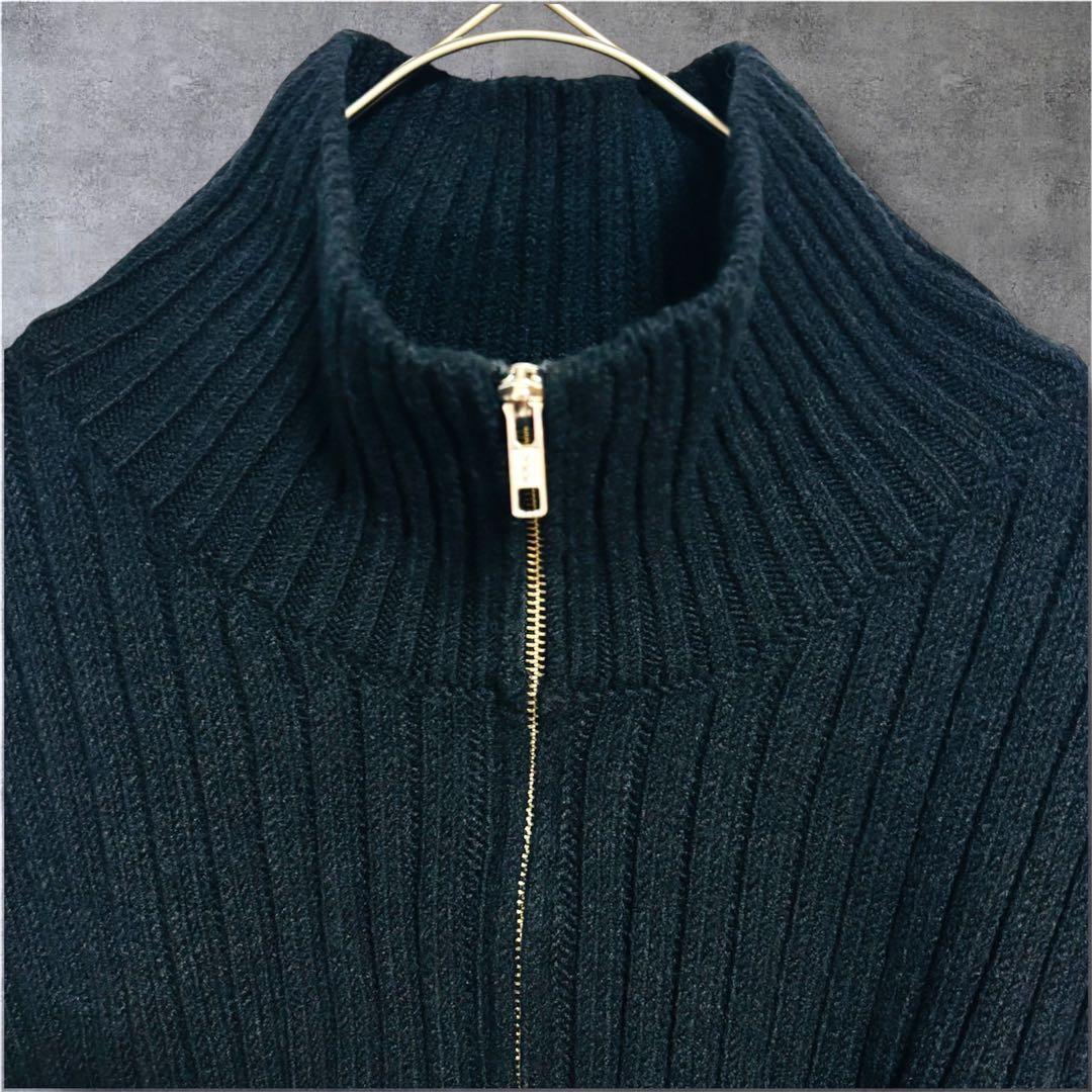 【美品】 ETRE TOKYO ハーフジップタートルニットベスト