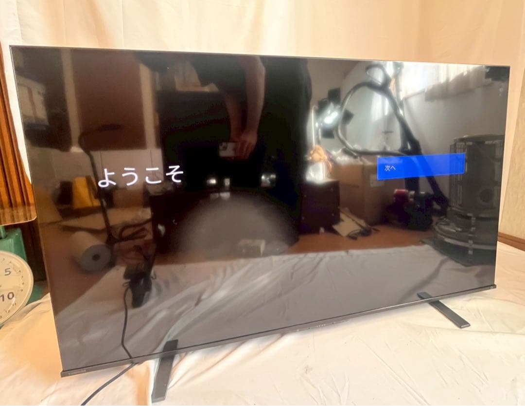 ⑤ TOSHIBA 液晶テレビ　55M550K 通電確認済