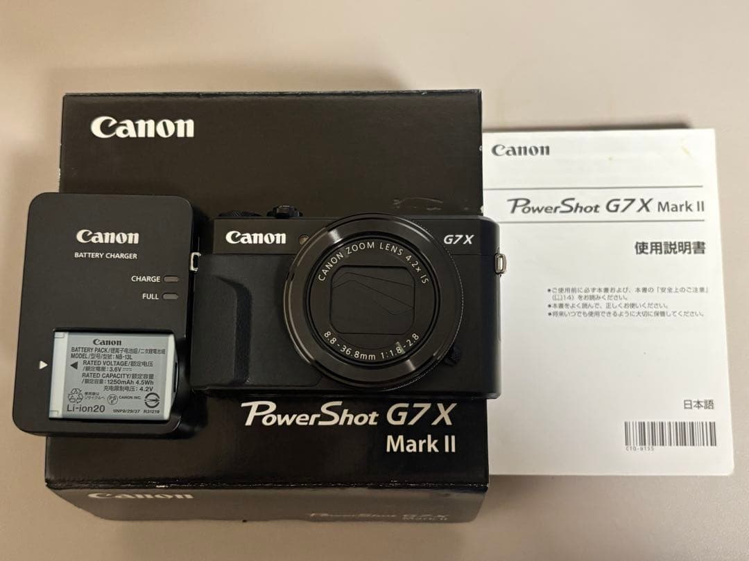 デジタルカメラ PowerShot G7 X Mark II