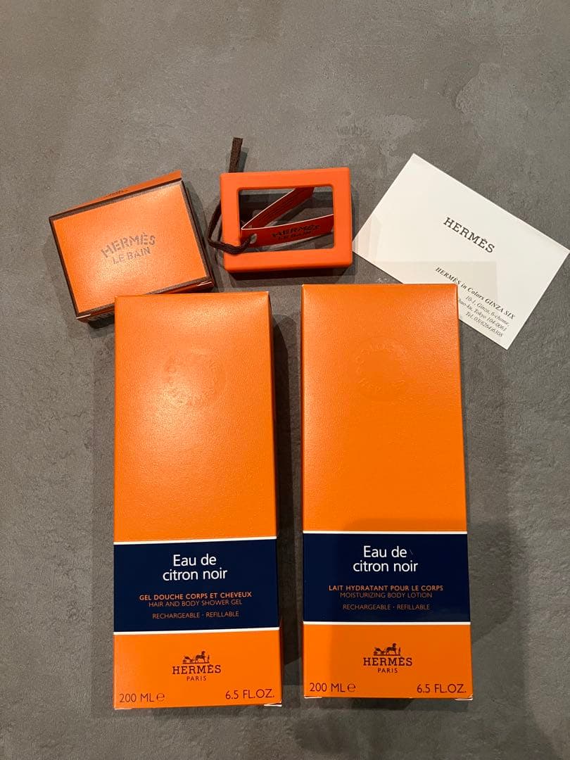 【Betapon様】新品エルメス　ボディシャワー&ボディローション　セット