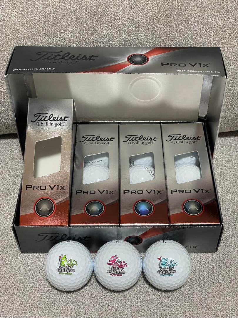 スコッティキャメロン(タイトリストプロV1x)　ゴルフボール