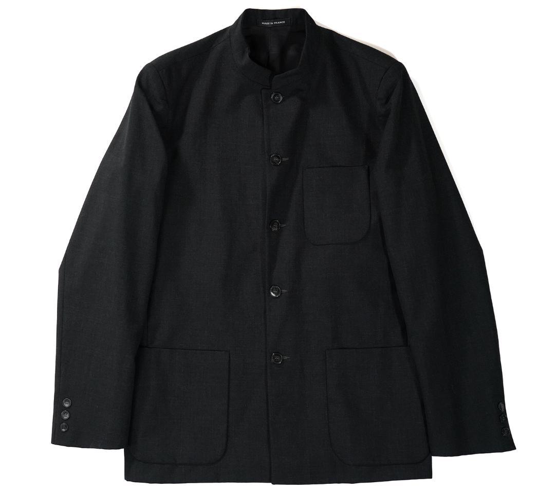 フランス製 agnes b. homme スタンドカラー ジャケット 50