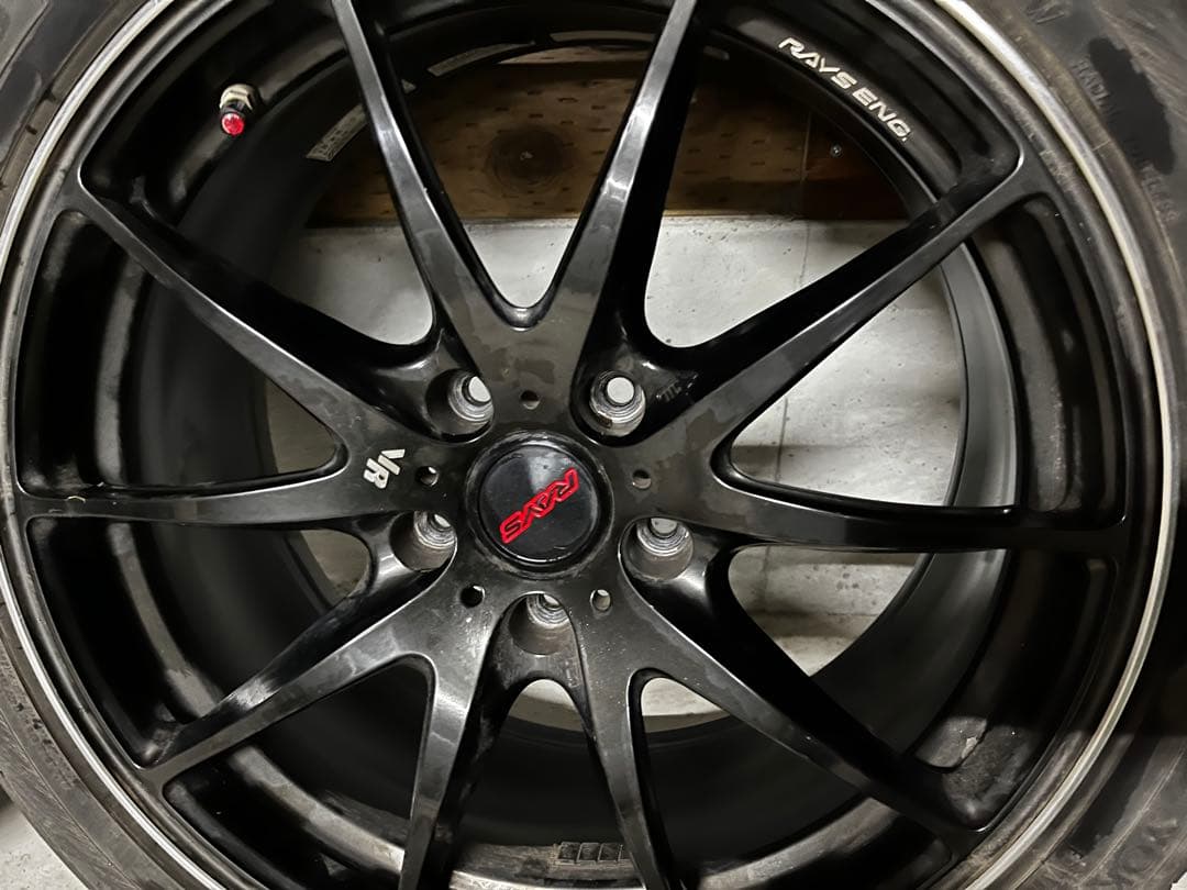 RAYS VR G25 18 x 8.5J ホイールセット