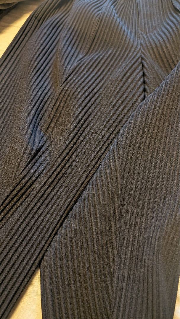 オムプリッセイッセイミヤケ パンツ