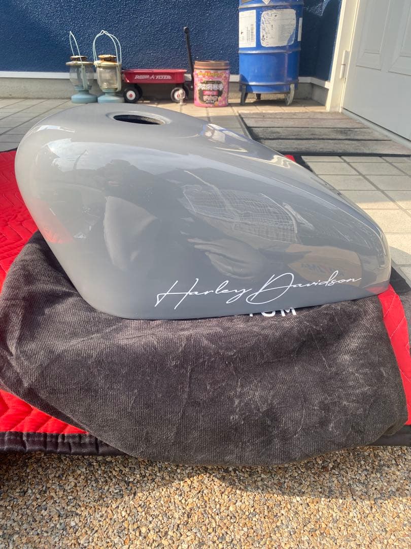 ハーレー　スポーツスターサイモンカスタムタンクカバー