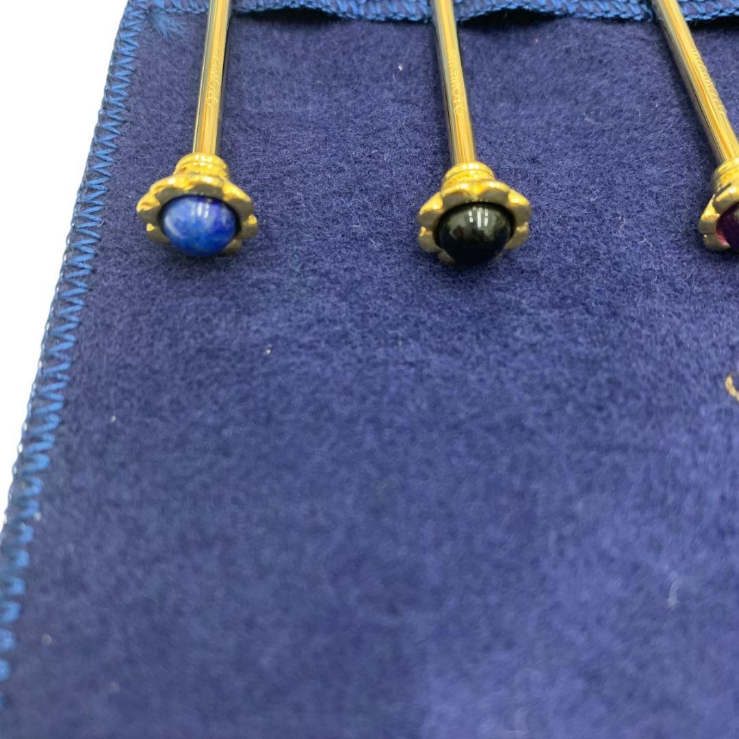 I16330 【最安値】 MIKIMOTO ミキモト　半貴石　フルーツピック