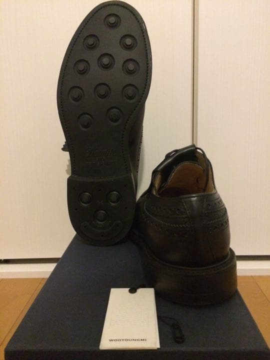 期間限定値下げ！新品wooyoungmi レザーシューズ 9 黒