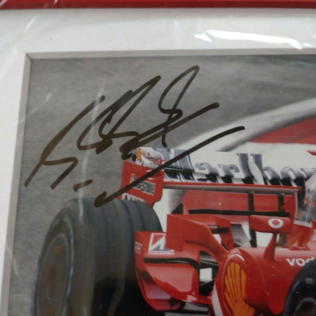 M.シューマッハ直筆サイン入りフォト