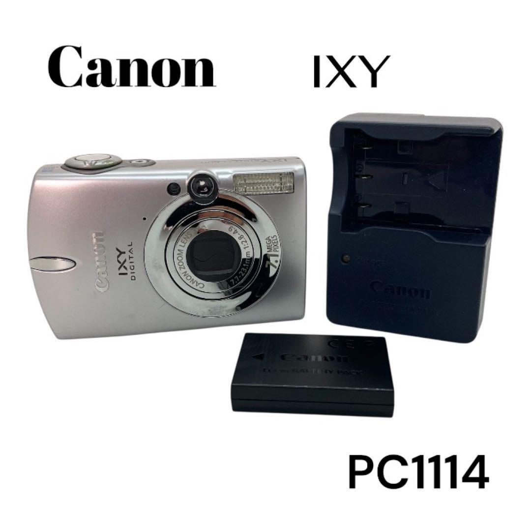 Canon IXY DIGITAL600 PC1114 デジタルカメラ シルバー