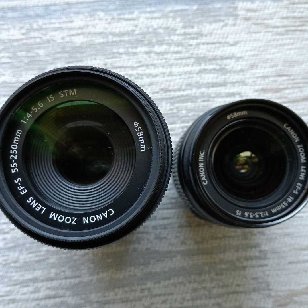 Canon EOS kiss x9i レンズ2本付き