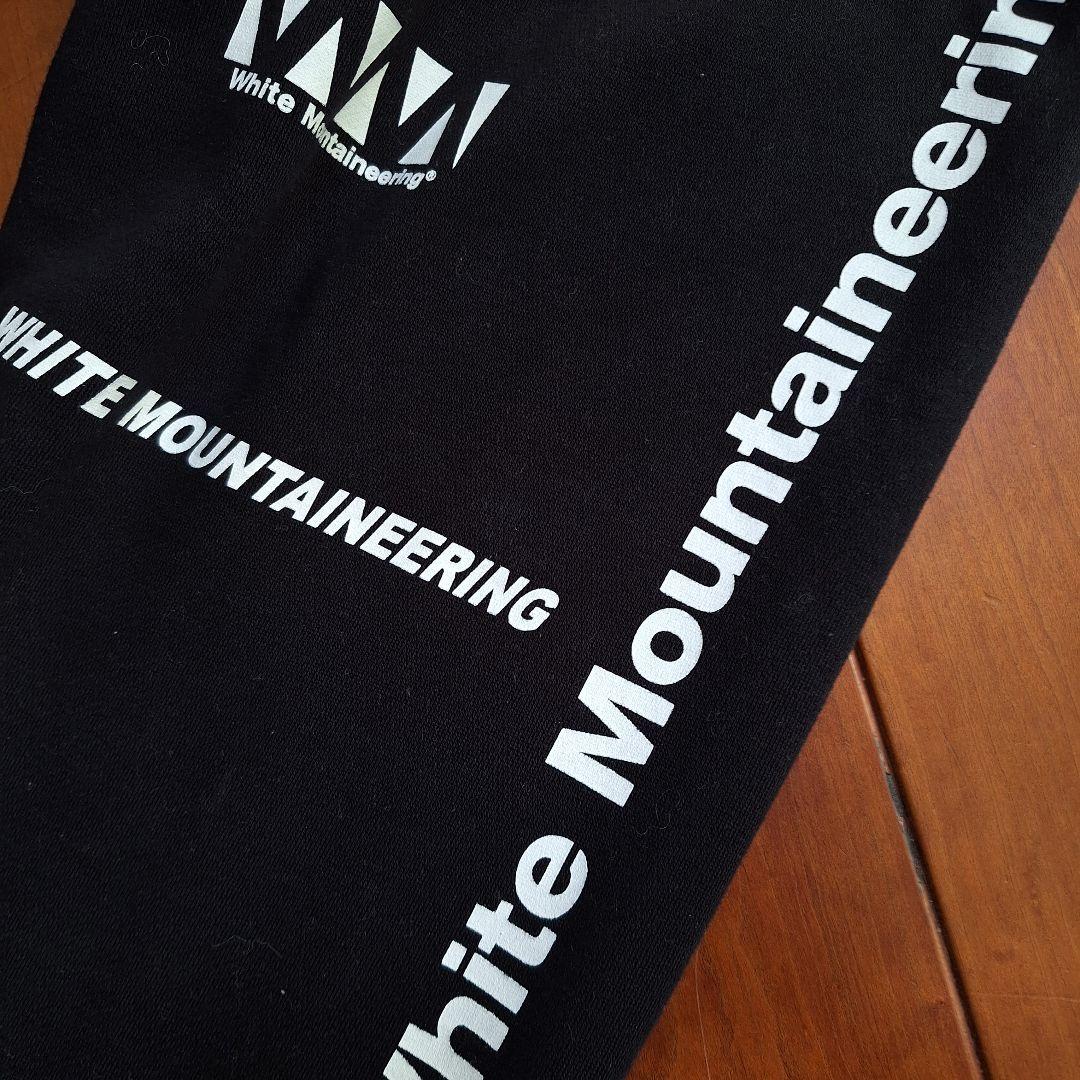 ホワイトマウンテニアリング 21AW ロゴ スウェットパンツ