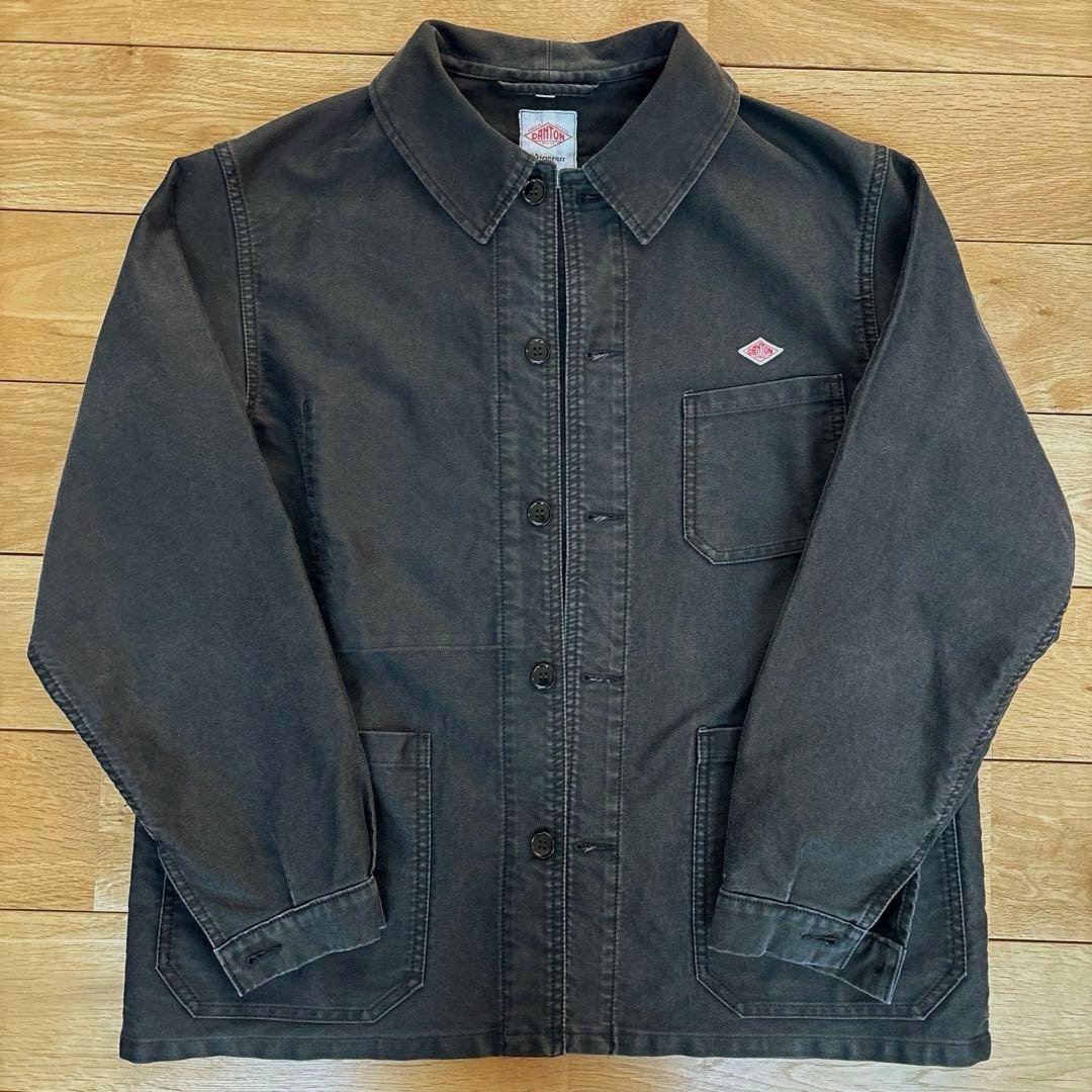 【極美品】DANTON ダントン カバーオール　ブラック　38