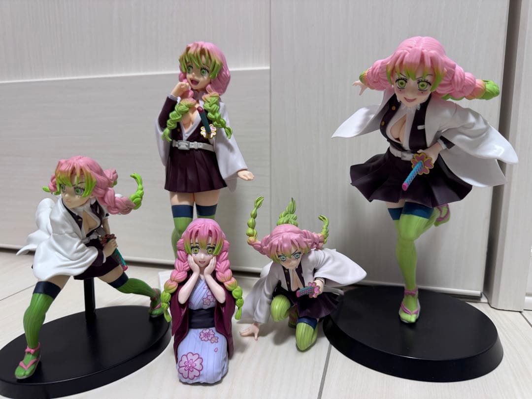 甘露寺蜜璃　鬼滅の刃　フィギュア 5体セット