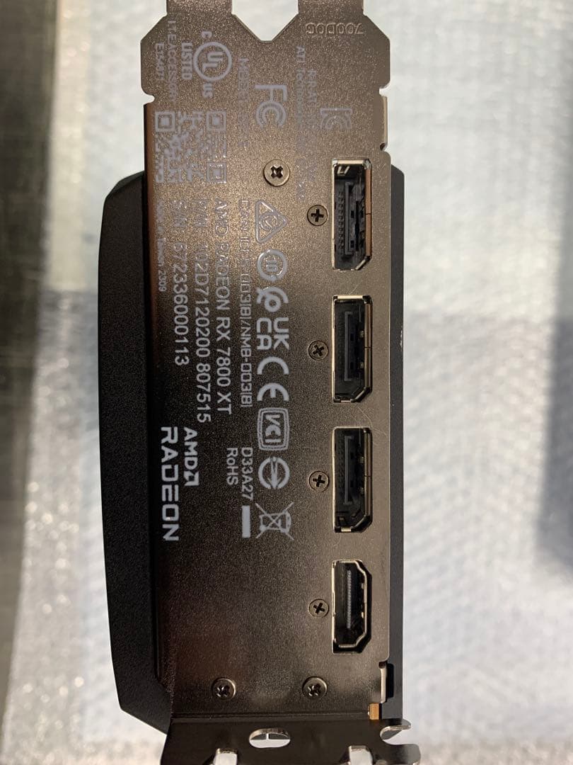 グラフィックボード・グラボ・ビデオカード Sapphire AMD Radeon RX 7800 XT 16GB