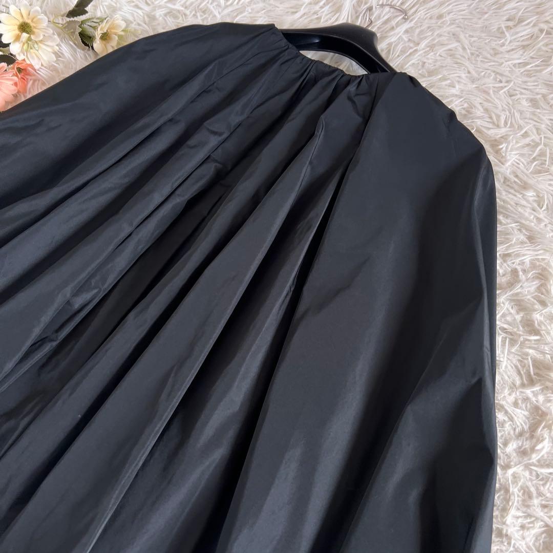 LE PHIL ルフィル ケープ バルーン ブルゾン ブラック