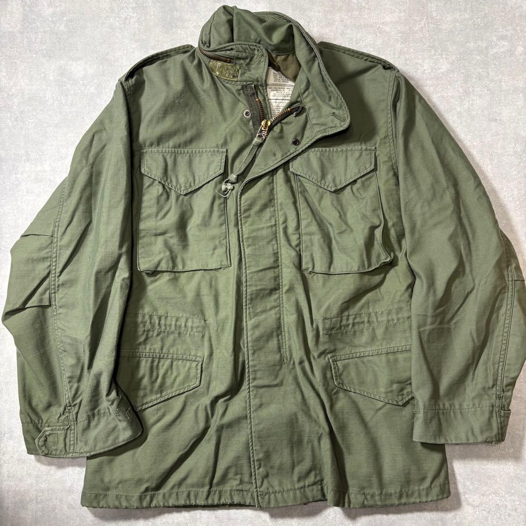 ⭐︎美品　米軍実物 US.ARMY M-65 3rd ブラス　S-R