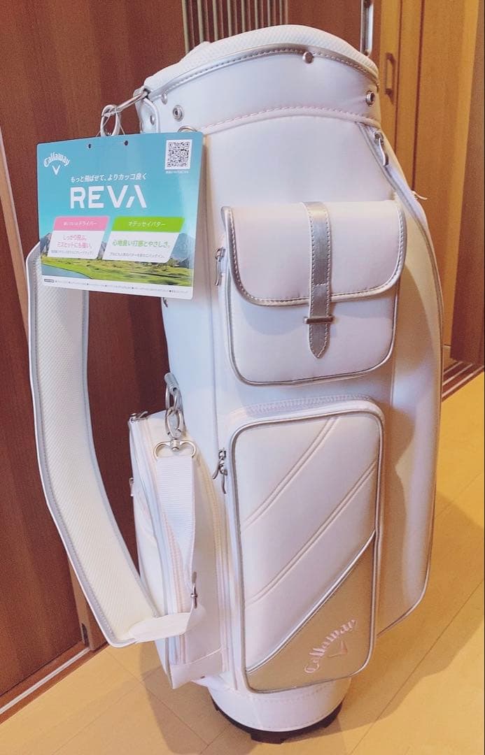 キャロウェイ Callaway REVA キャディバッグ ホワイト 新品未使用