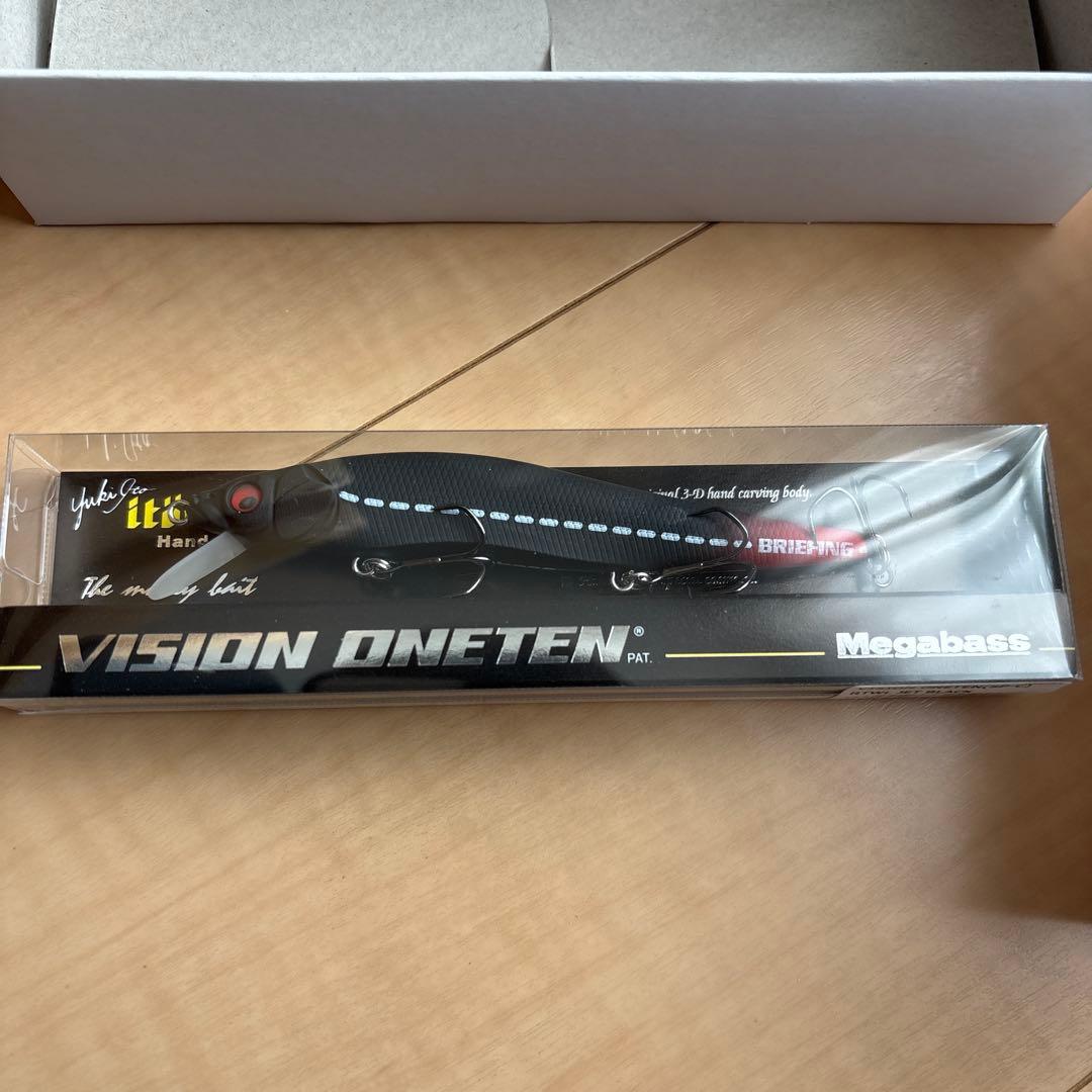 ルアー・フライ Megabass VISION ONETEN RTWL JET BLACK 1