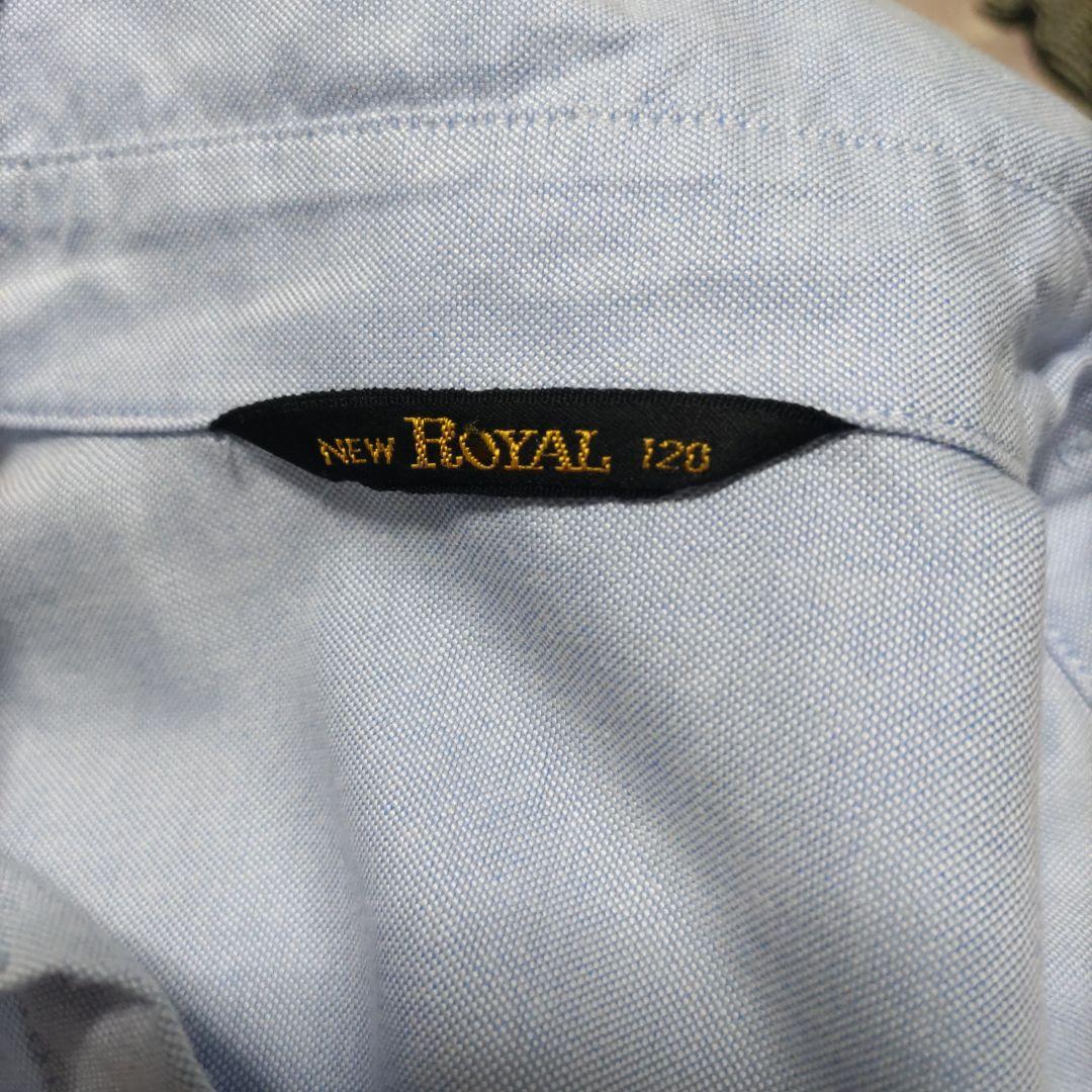 ポロバイラルフローレン 120 男の子 セットアップ 紺ブレ 金ボタン チェック