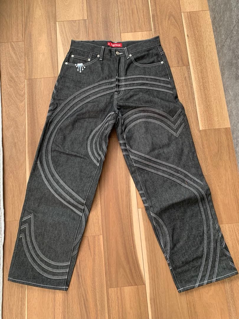 パンツ supreme S Logo Rigid Baggy Jean 30