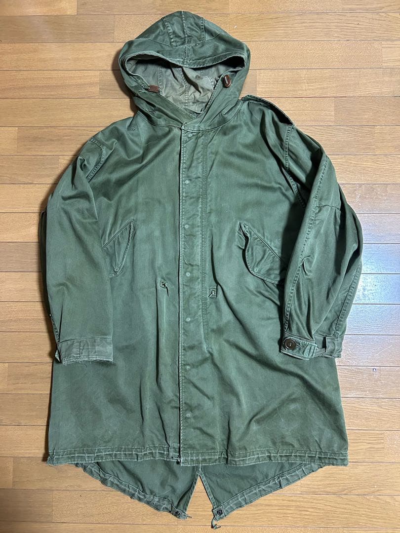 50s M-51 モッズコート パーカー 初期型 コットンサテン フルセット
