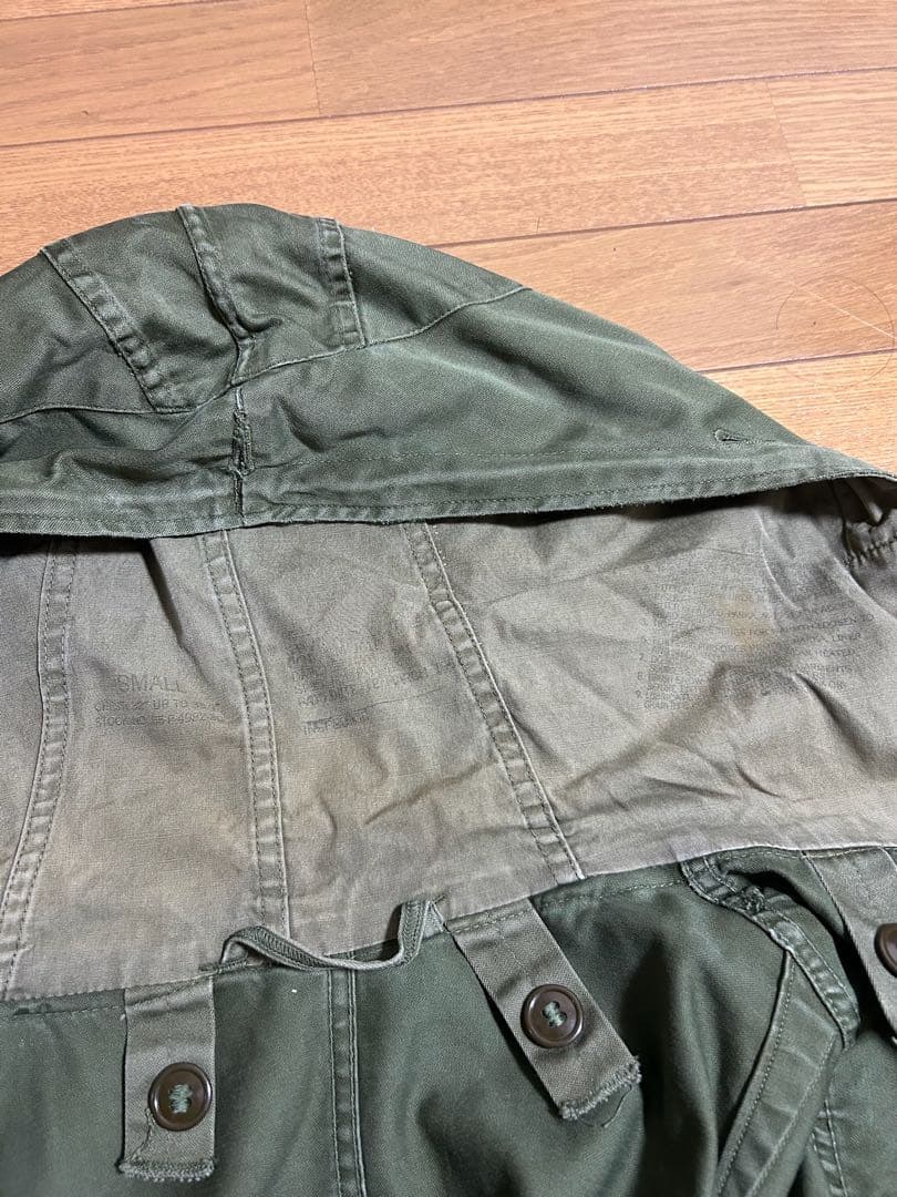 50s M-51 モッズコート パーカー 初期型 コットンサテン フルセット