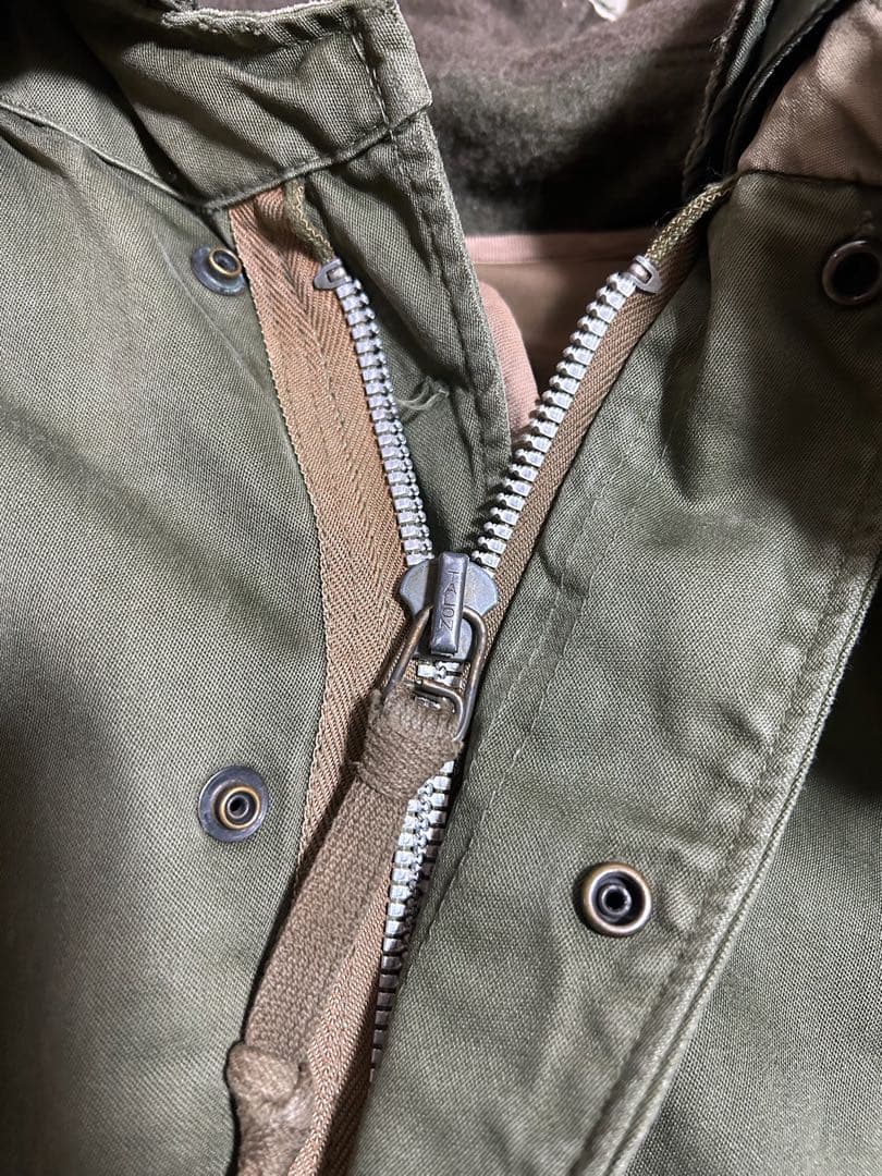 50s M-51 モッズコート パーカー 初期型 コットンサテン フルセット