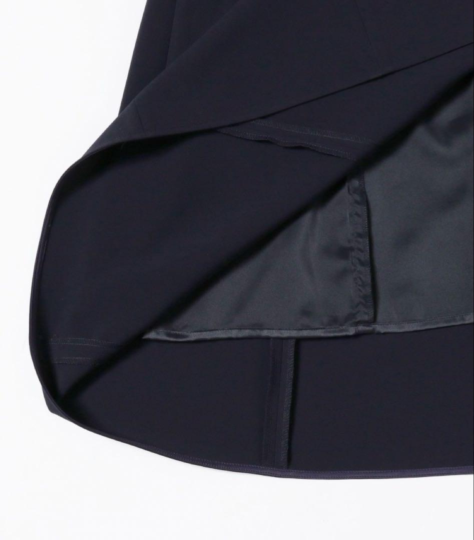 セレモニー　フォーマル　ベルト付 ドレス　ワンピース　長袖