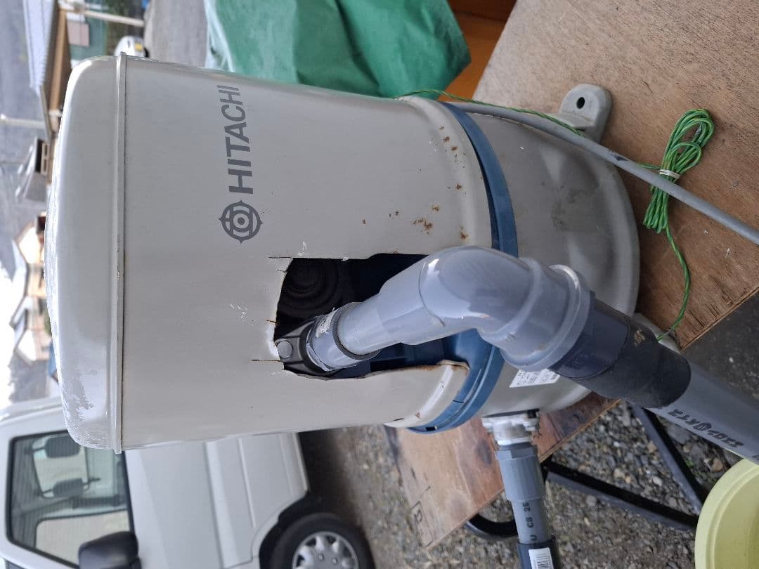 日立 浅井戸ポンプ WT-P300S 不調品