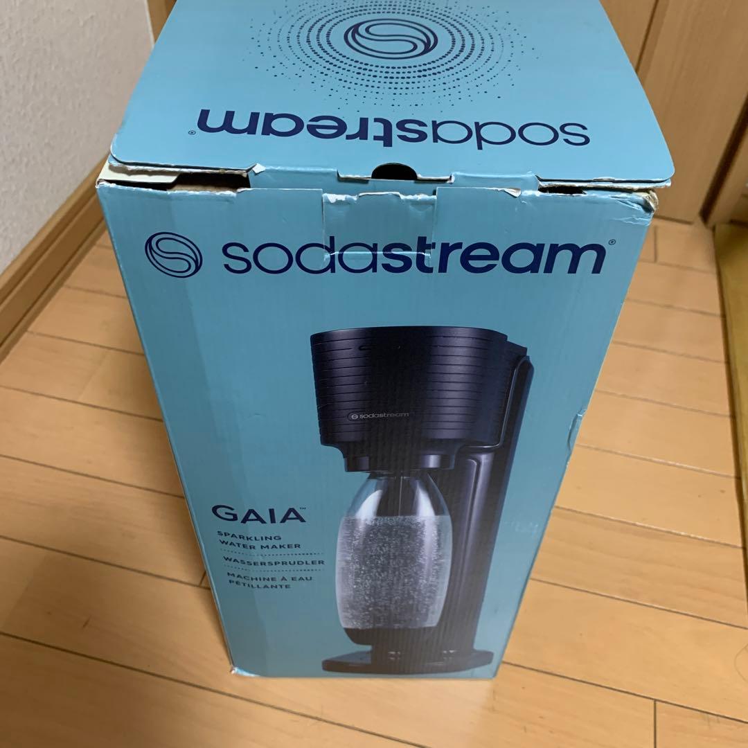 SodaStream GAIA ブラック 炭酸水メーカー 未使用　ガイア