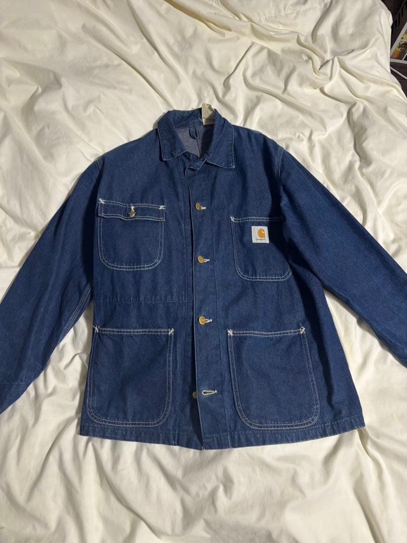カーハート カバーオール デニムジャケット