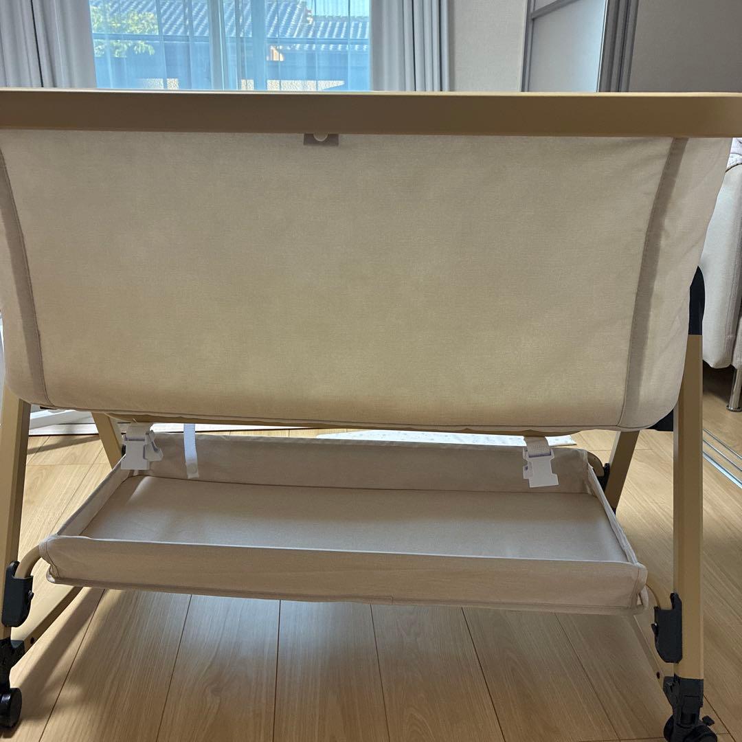 p*n様 【美品】HZDMJ ベビーベッド 折りたたみ マットレス付き 固定ベル