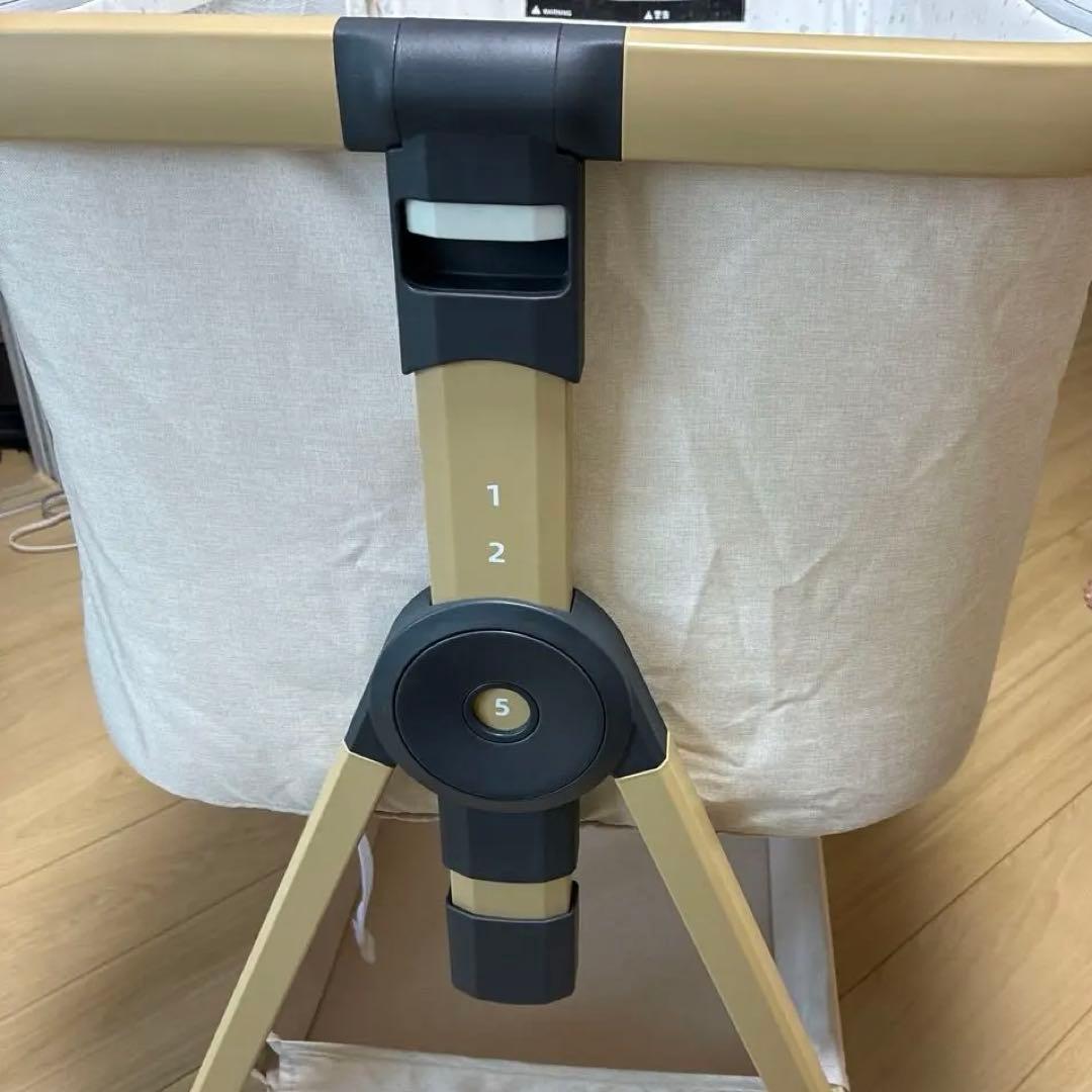 p*n様 【美品】HZDMJ ベビーベッド 折りたたみ マットレス付き 固定ベル