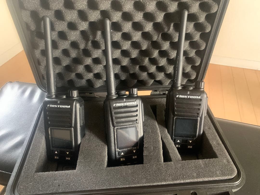 F.R.C.FIRSTCOM FC-D301 3台　トランシーバー　無線