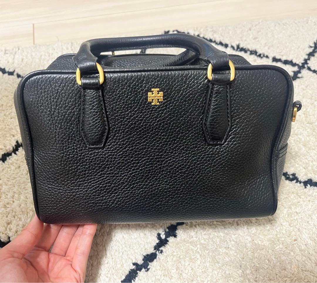 【再販：値下げ済み】TORY BURCH◆トリーバーチ◆ハンドバッグ　黒
