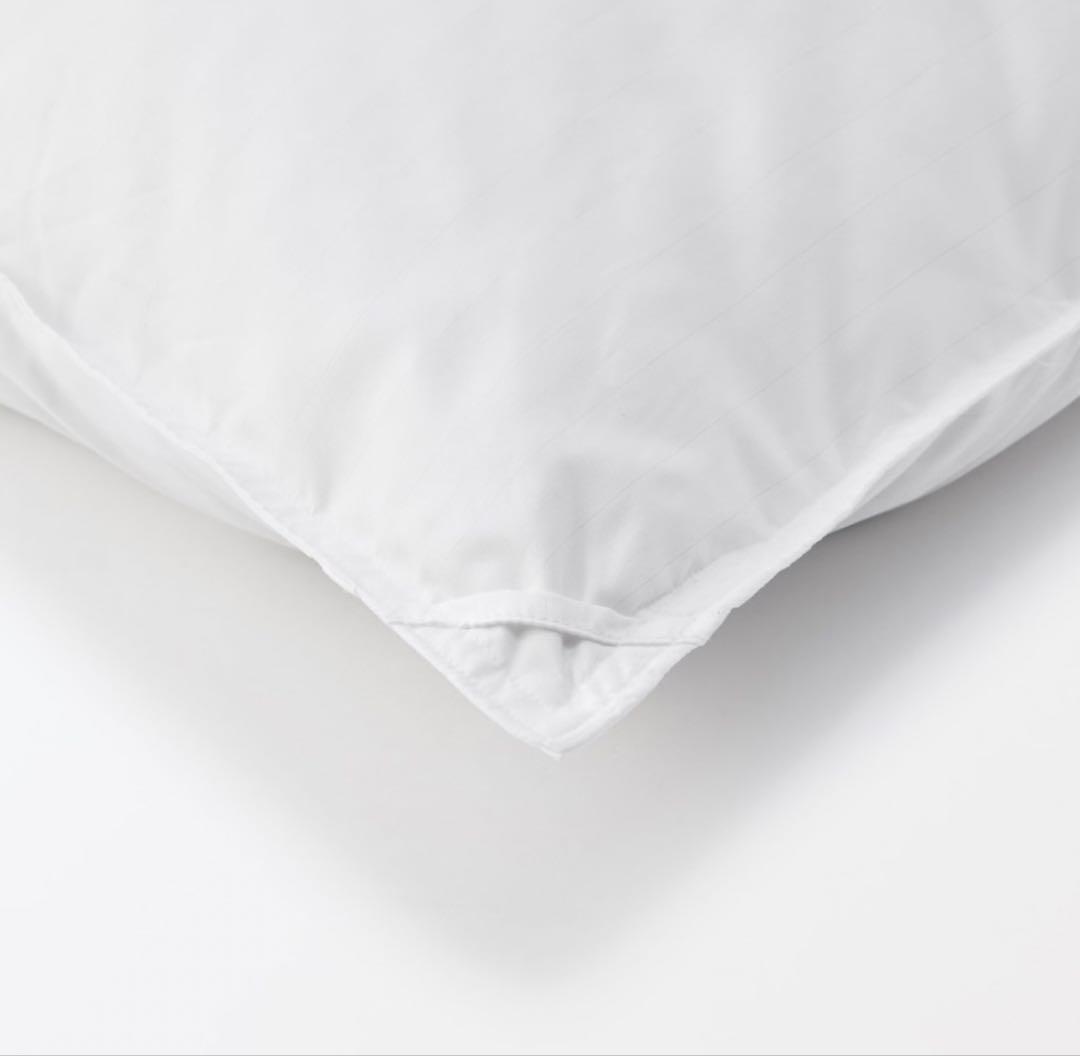 無印良品 グレー羽毛掛ふとん・二層式／ＳＤ１７０×２１０ｃｍ