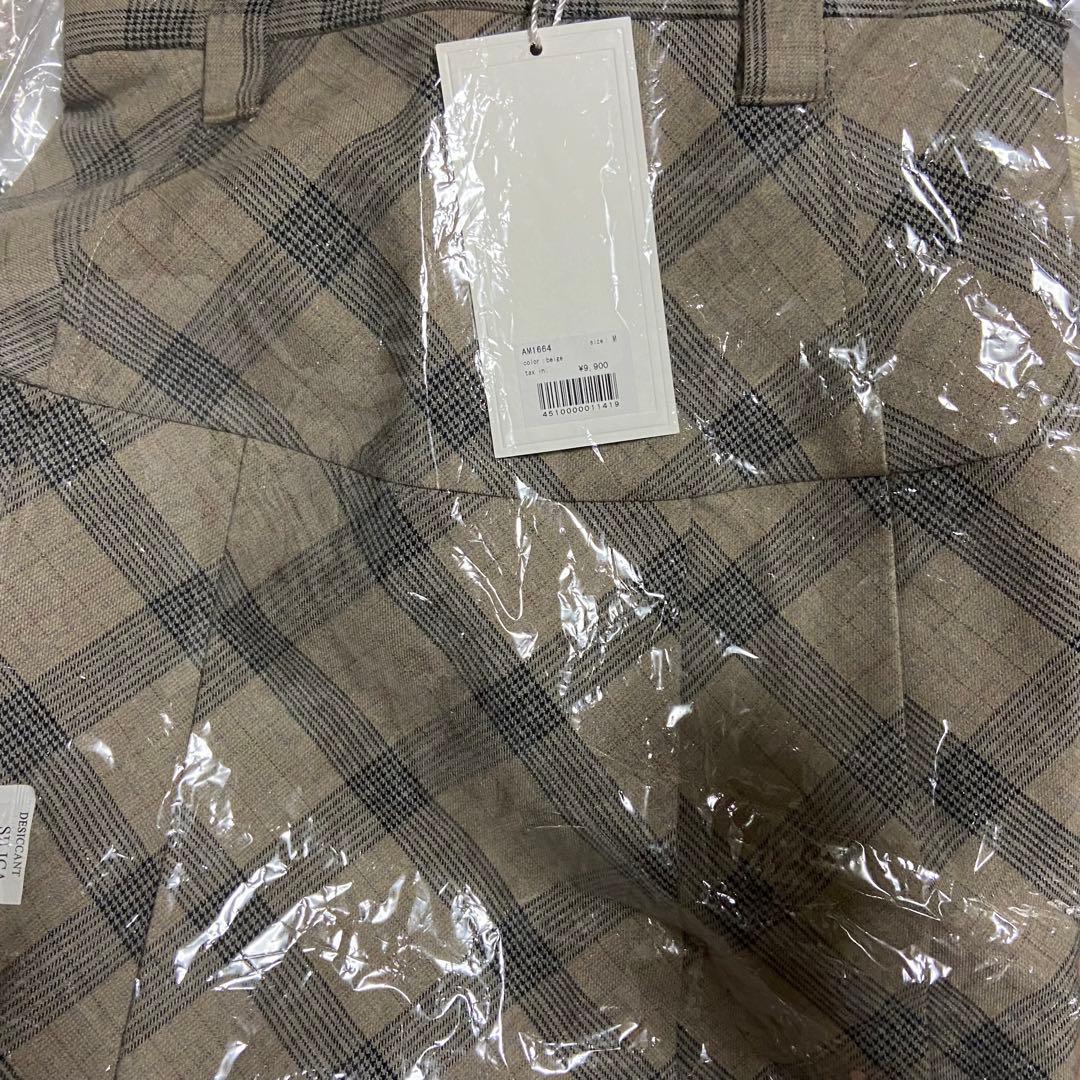 【最安】Coco check mini pleats skirt Andmary