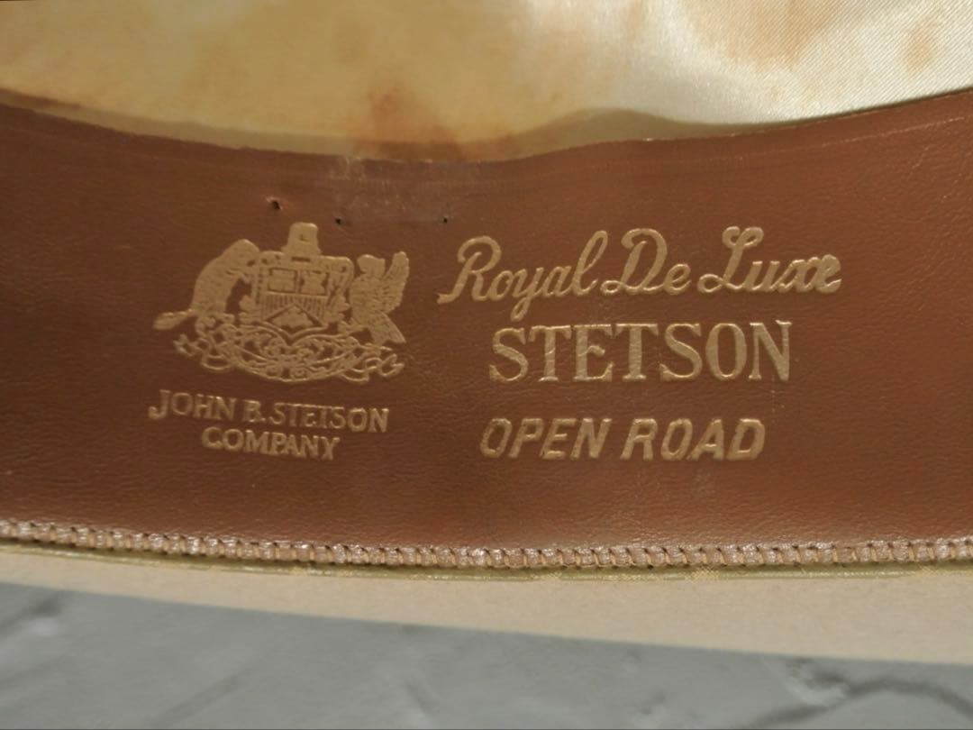 帽子 50s VINTAGE STETSON OPEN ROAD 7 3/8 59cm