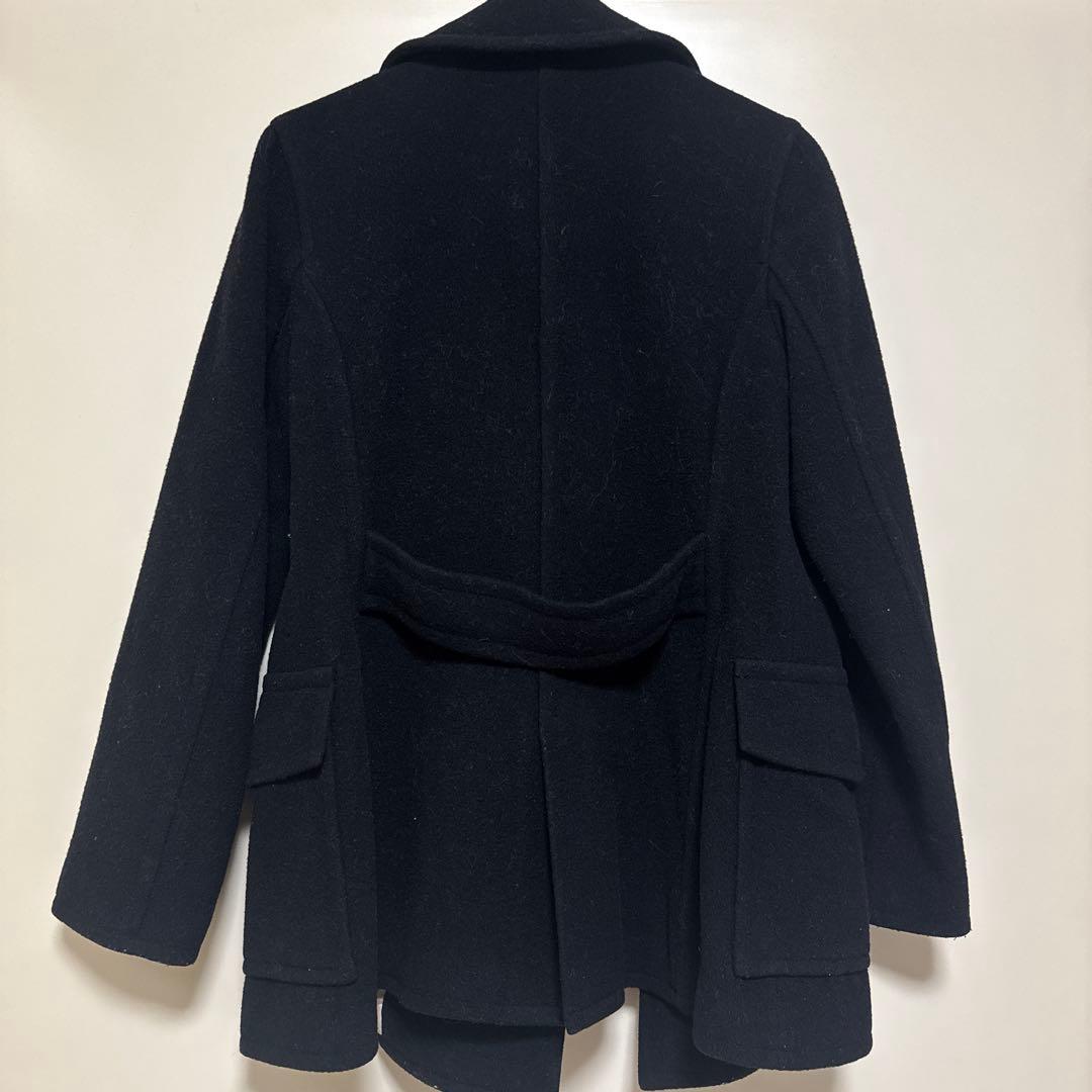 専用。BURBERRY BLUE LABEL ブラックピーコート