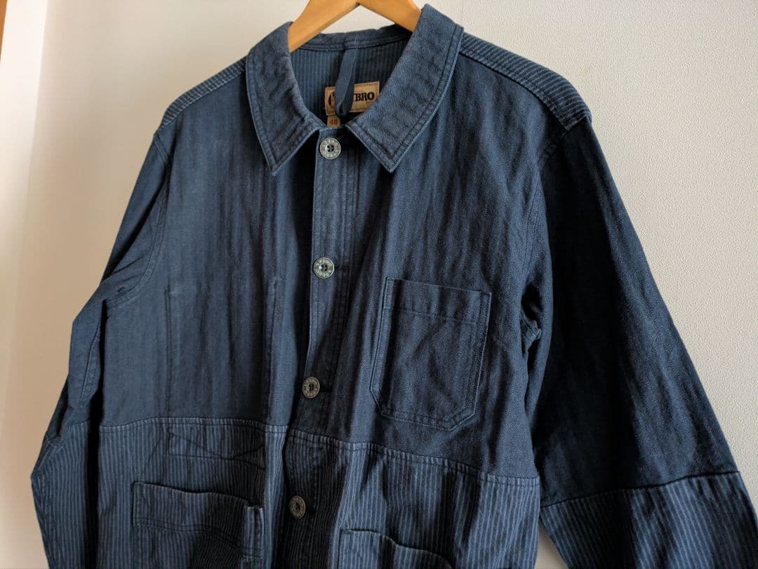 LYBRO フレンチワークジャケット クレイジーパターン ナイジェル