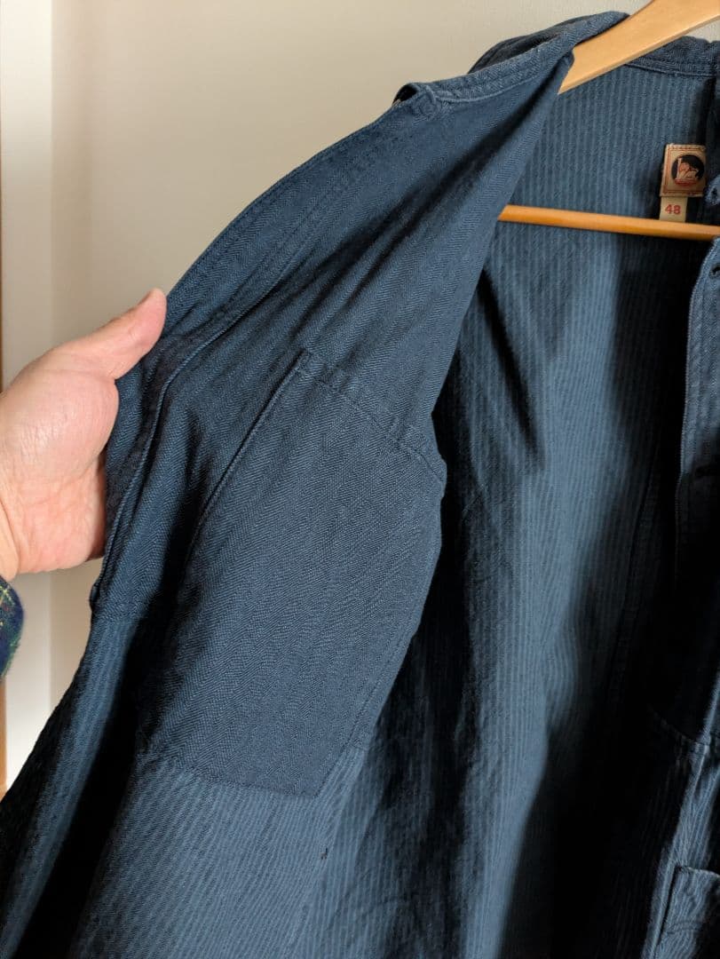 LYBRO フレンチワークジャケット クレイジーパターン ナイジェル