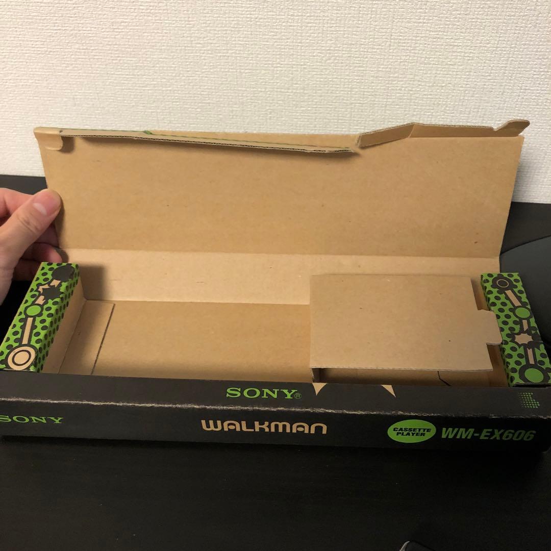 【美品】Sony WM-EX606 ソニー　ウォークマン　カセット　箱あり