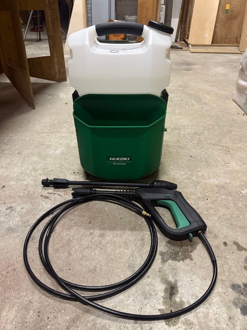 ハイコーキ高圧洗浄機 タンクセット箱無し