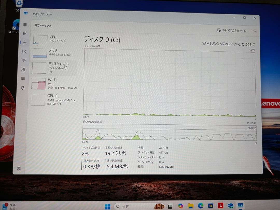 ThinkPad T14 Gen 3 - 32GB/512GB/US配列