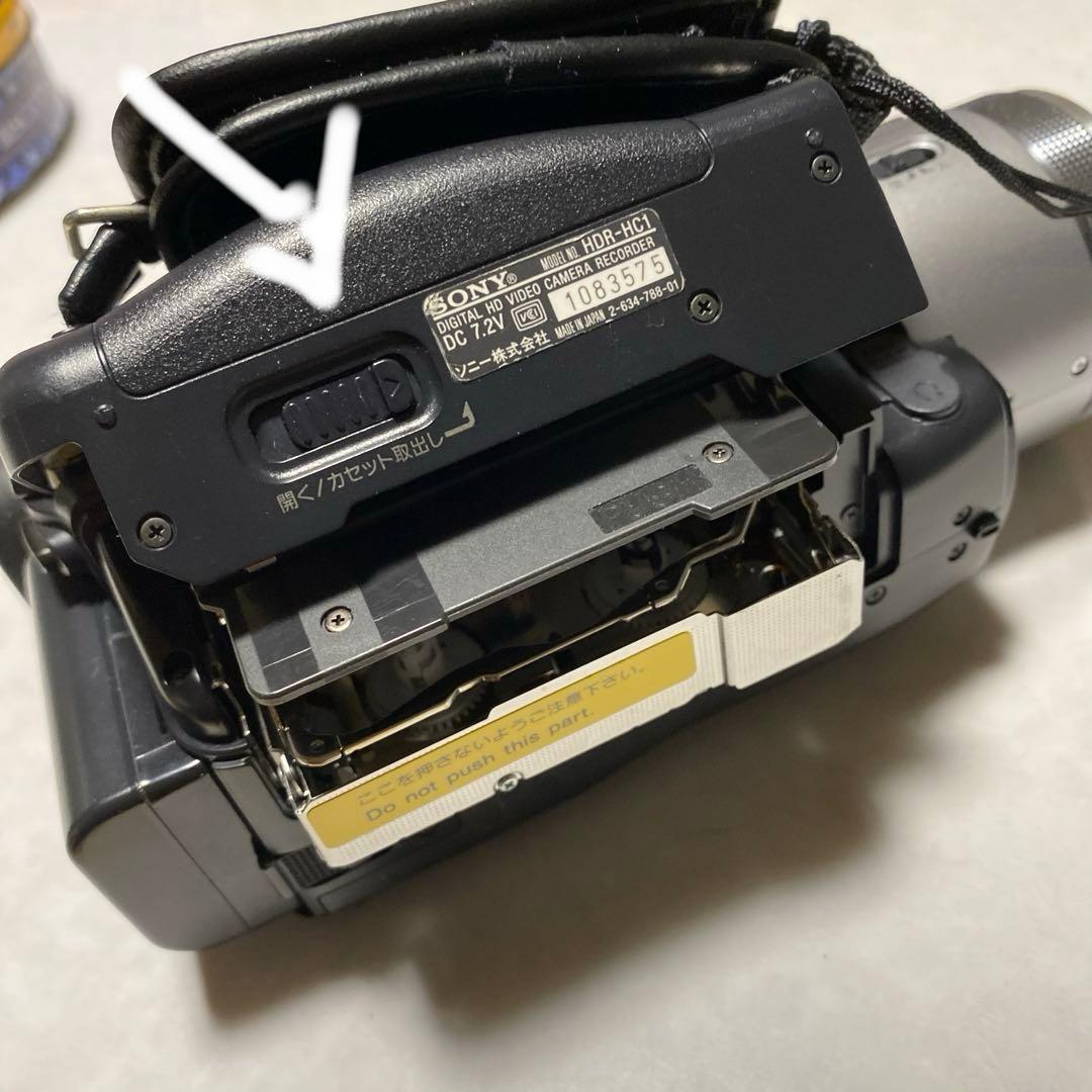 訳あり品　SONY HDV miniDV HANDYCAM HDR-HC1 ④
