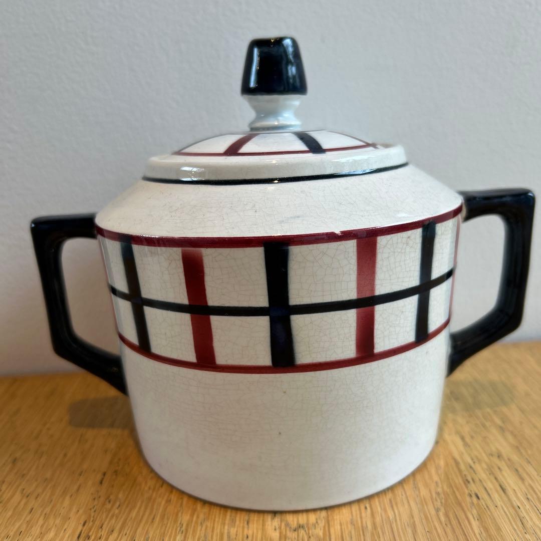 フランスアンティーク　サンタマン　バスク柄