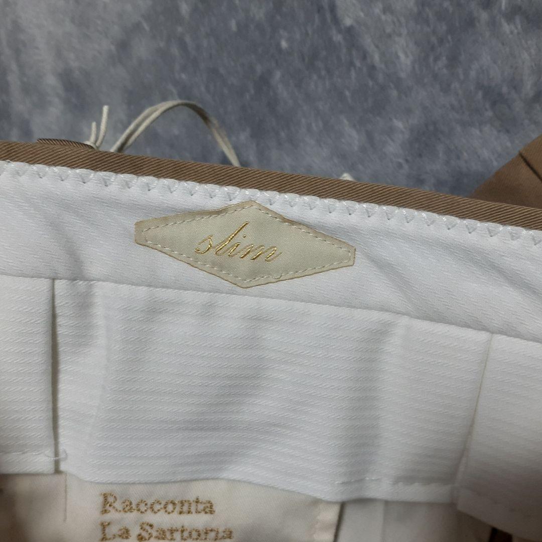 【新品】BRGLIA (ブリリア)キャメル ドレスチノパン 33