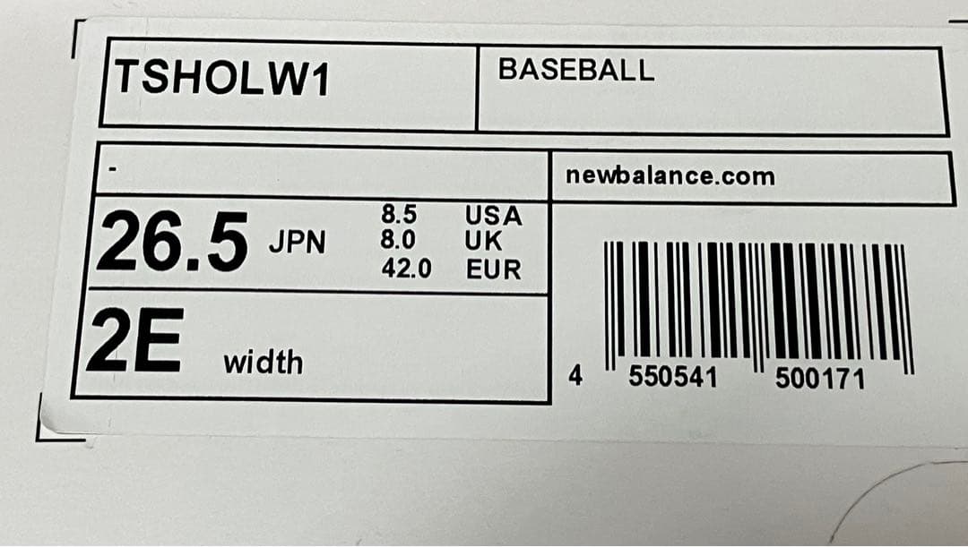 【即日発送】サイズ26.5㎝　Ohtani v1 Turf