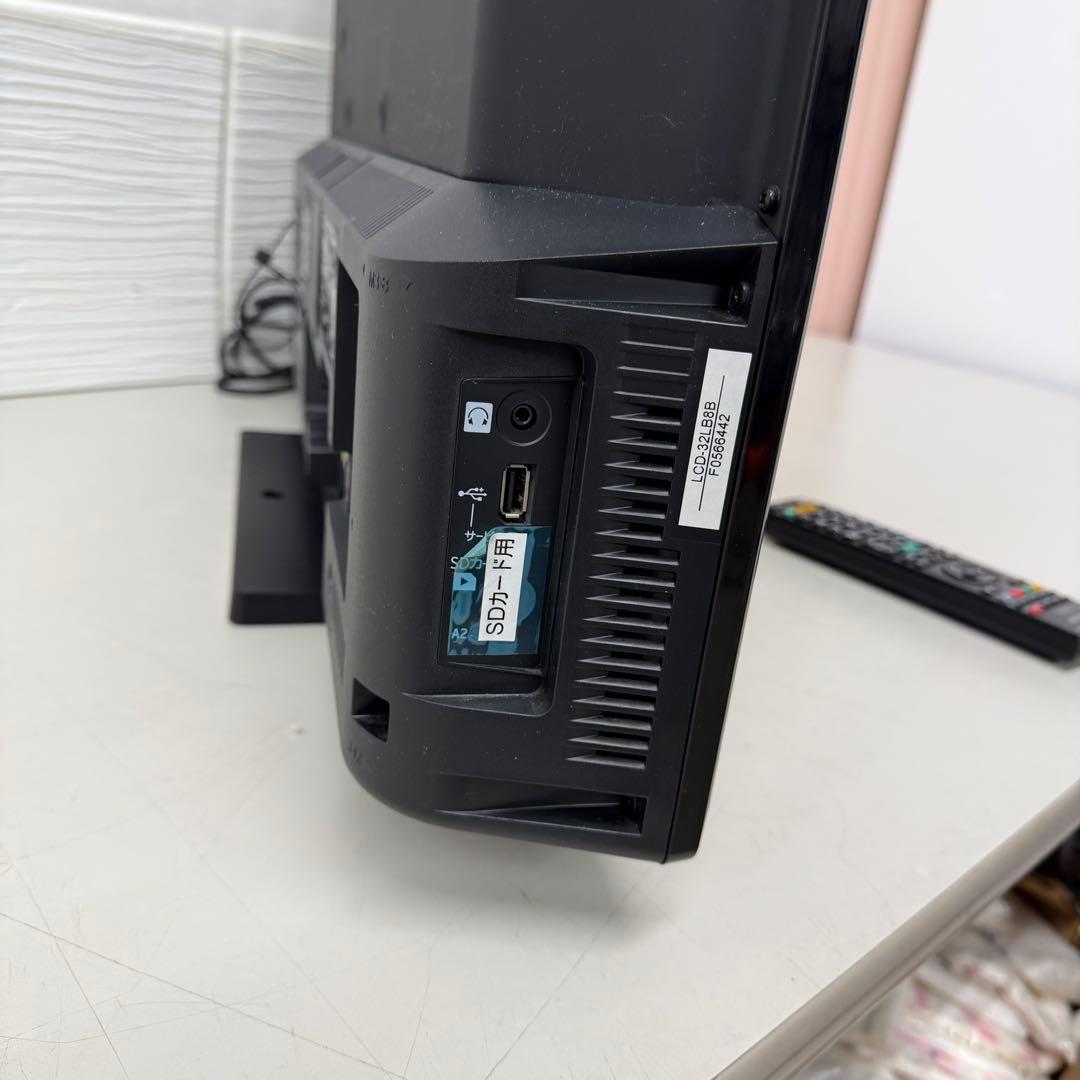 液晶テレビ ブラック フレーム　三菱電機　LCD-32LB8 32インチ