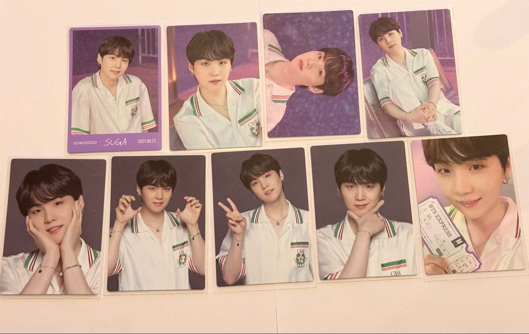 【公式】BTS SUGA ユンギ トレカ 54枚セット フォトカード まとめ売り